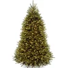 New 6 ft. Pre-Lit Dunhill Fir Tree with Clear Lights Full|Pre-Lit