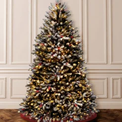 Hot 7 ft. Pre-Lit Dunhill Fir Tree with 700 Clear Lights Pre-Lit|Full