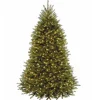 Discount 7.5 ft. Pre-Lit Dunhill Fir Tree with Clear Lights Full|Pre-Lit