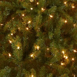Clearance 9 ft. Pre-Lit Dunhill Fir Tree with 900 Clear Lights Full|Pre-Lit
