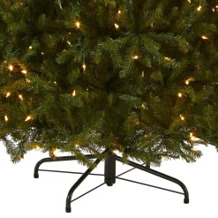 Outlet 6.5 ft. Pre-Lit Dunhill Fir with PowerConnect Dual Color LED Lights Full|Pre-Lit