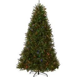 Outlet 6.5 ft. Pre-Lit Dunhill Fir with PowerConnect Dual Color LED Lights Full|Pre-Lit