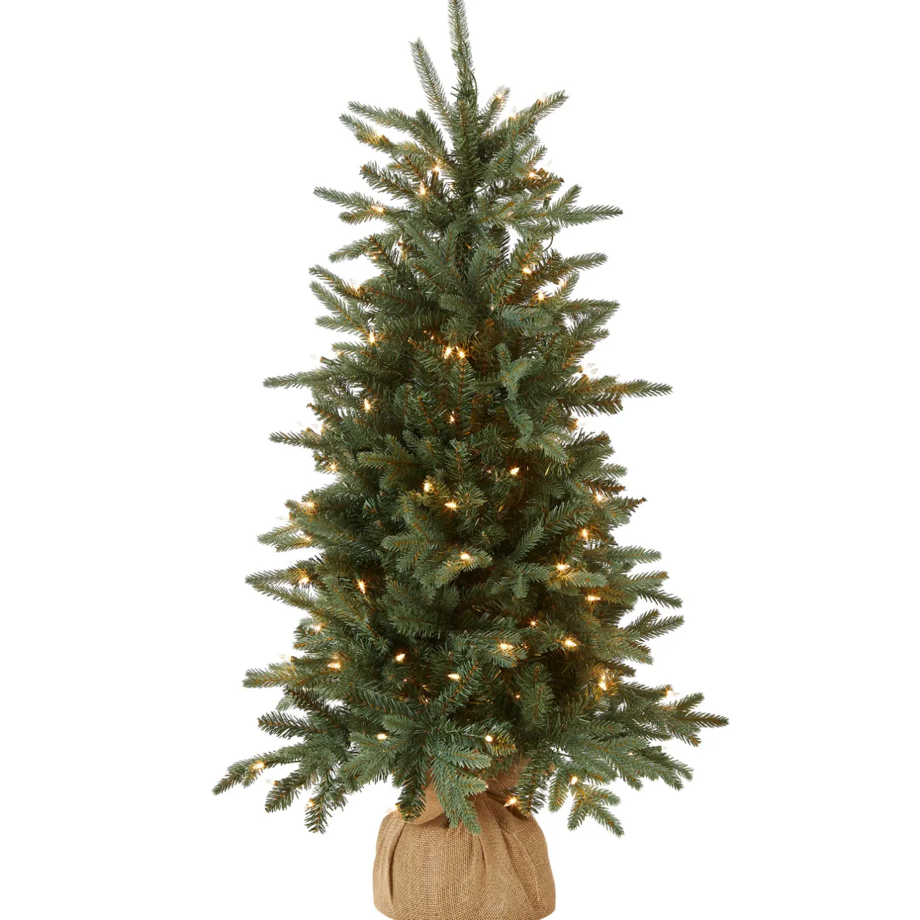 New 4 ft. Pre-Lit Everyday Collection Tree with Clear Lights Pre-Lit|Tabletop