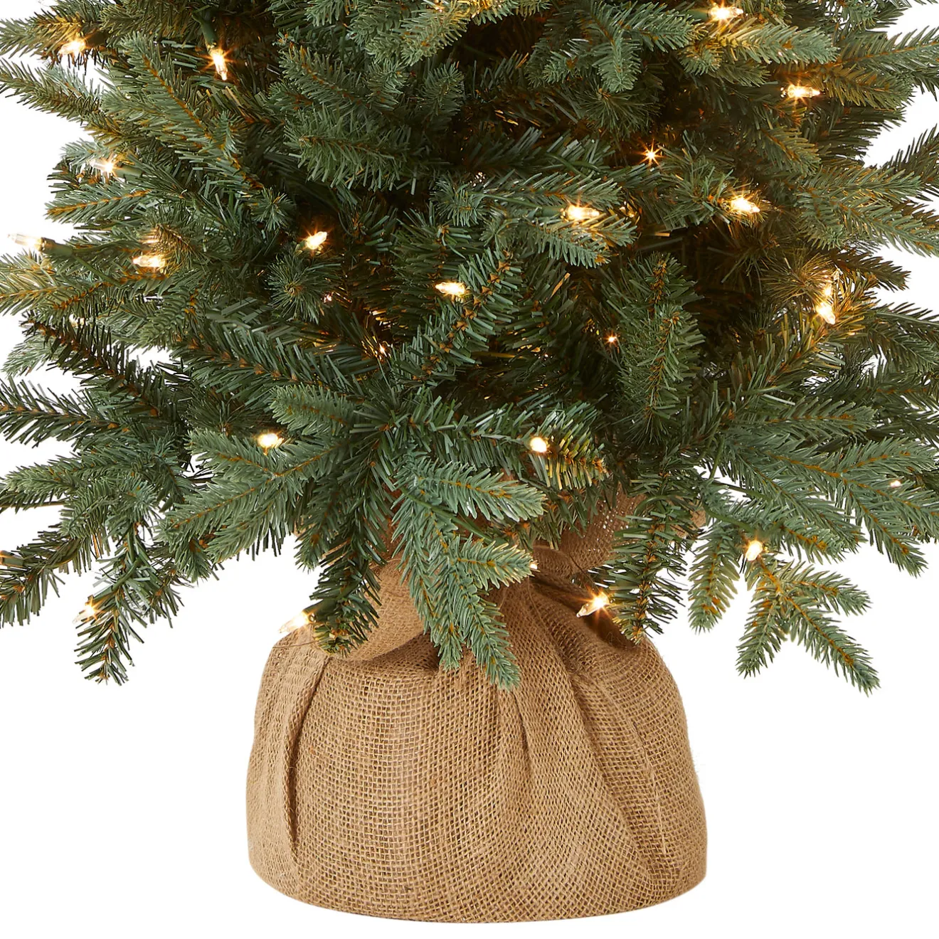 New 4 ft. Pre-Lit Everyday Collection Tree with Clear Lights Pre-Lit|Tabletop