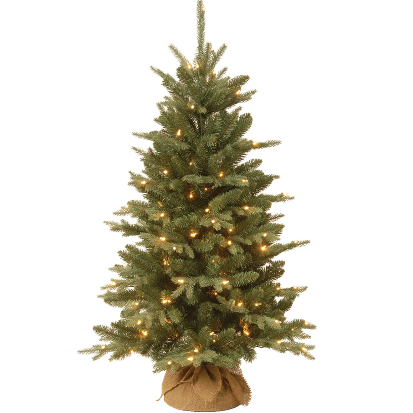 New 4 ft. Pre-Lit Everyday Collection Tree with Clear Lights Pre-Lit|Tabletop