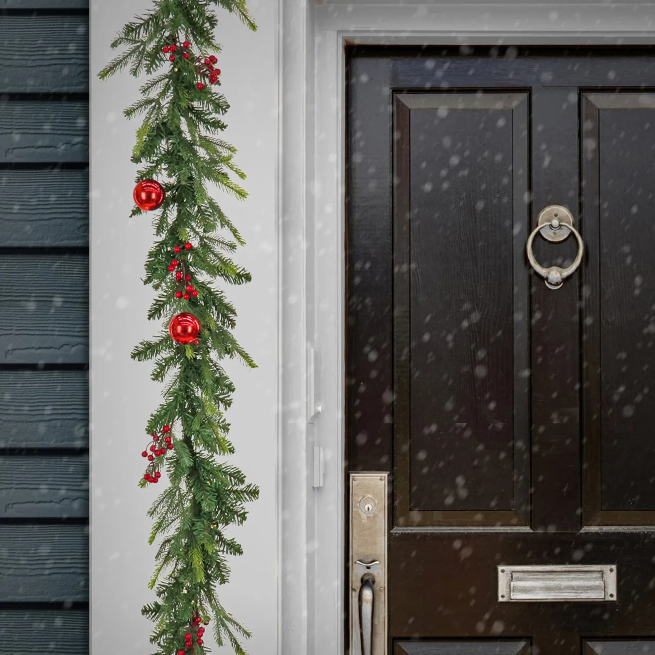 Outlet 6 ft. Pre-Lit First Traditions Scotch Creek Fir Garland Pre-Lit Christmas Garlands|3-6 Feet Christmas Garlands