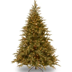 Hot 7.5 ft. Pre-Lit Fraser Grande Tree with Dual Color LED Lights Full|7 To 7.5 Feet