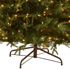 Hot 6.5 ft. Pre-Lit Fraser Grande Tree with Dual Color LED Lights Full|Pre-Lit