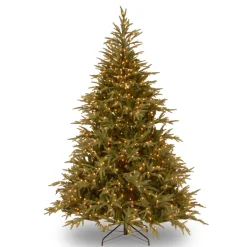 Clearance 6 ft. Pre-Lit Fraser Grande with Dual Color LED Lights Full|Pre-Lit
