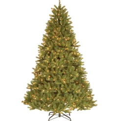 Best 7.5 ft. Pre-Lit Grande Fir Medium Tree with Clear Lights Medium|Pre-Lit