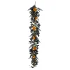 Best 6 ft. Pre-Lit Halloween Garland with Pumpkins and LED Lights Garlands
