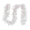 Sale 6 ft. Pre-Lit HGTV Home Collection Christmas by the Sea Coral Garland Pre-Lit Christmas Garlands|3-6 Feet Christmas Garlands