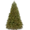 Best 10 ft. Pre-Lit Jersey Fraser Fir Medium Tree with Dual Color LED Lights Full|Pre-Lit