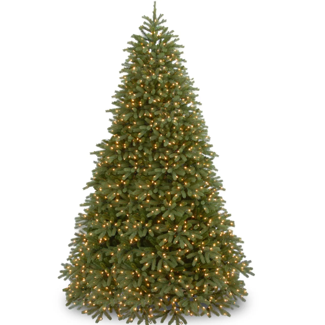 Best 10 ft. Pre-Lit Jersey Fraser Fir Medium Tree with Dual Color LED Lights Full|Pre-Lit