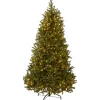 New 7.5 ft. Pre-Lit Jersey Fraser Fir Medium Tree with Dual Color LED Lights Medium|Pre-Lit