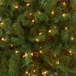 Clearance 6 ft. Pre-Lit Kincaid Spruce Tree with Clear Lights Full|Pre-Lit