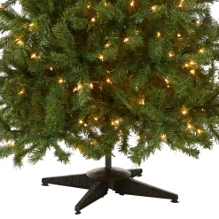 Clearance 6 ft. Pre-Lit Kincaid Spruce Tree with Clear Lights Full|Pre-Lit