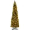 Outlet 14 ft. Pre-Lit Kingswood Fir Pencil Tree with Clear Lights Pencil Slim|12 Feet And Taller