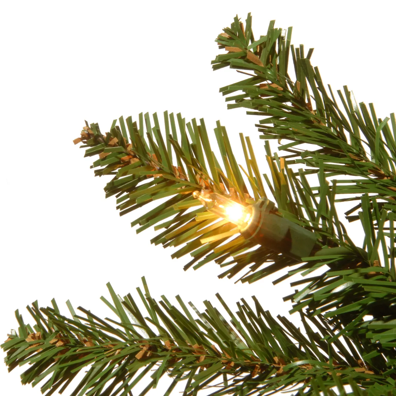 Outlet 7.5 ft. Pre-Lit Kingswood Fir Pencil Tree with Clear Lights Pencil Slim|Pre-Lit