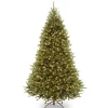 Best 7.5 ft. Pre-Lit Kingswood Fir Tree with PowerConnect Dual Color LED Lights Medium|Pre-Lit