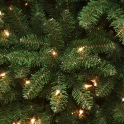 7 ft. Pre-Lit Kingswood Fir Pencil Tree with Clear Lights Pencil Slim|Pre-Lit