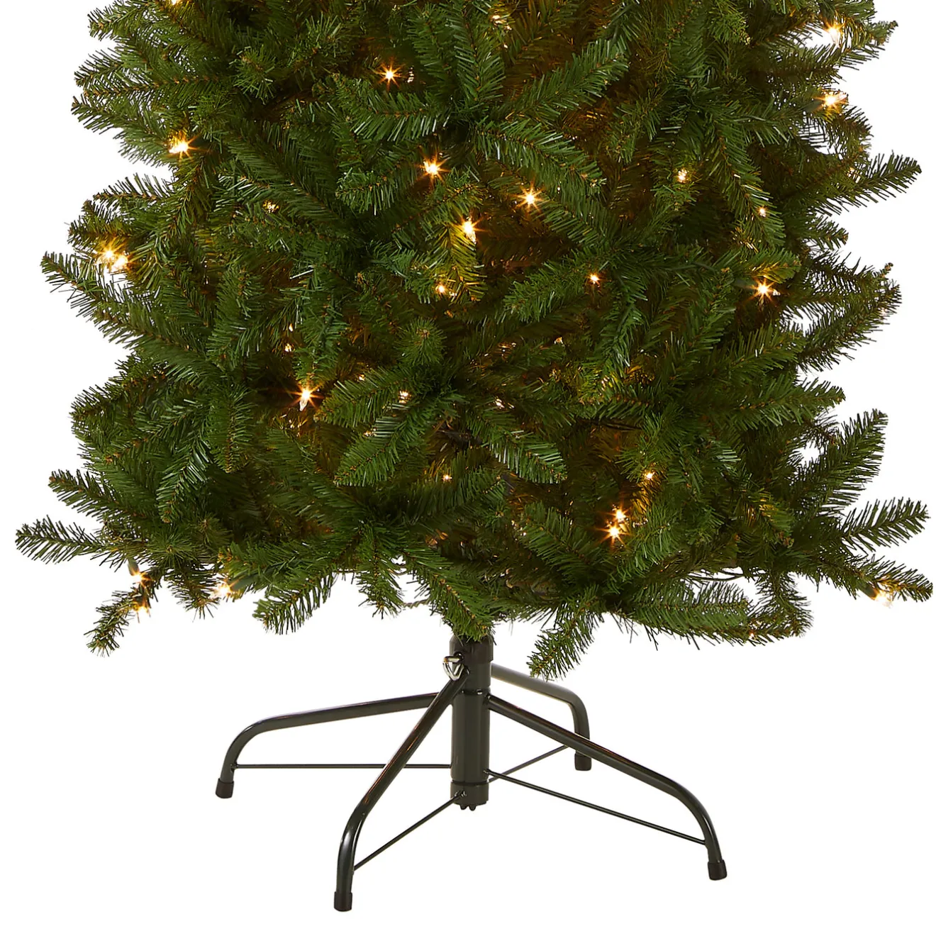 Best 6.5 ft. Pre-Lit Kingswood Fir Pencil Tree with Clear Lights Pre-Lit|6 To 6.5 Feet