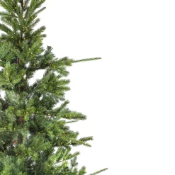 Best 10 ft. Pre-Lit Lark Pine Feel Real Medium Tree with Warm White LED Rice Lights Full|Pre-Lit