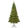 Best 7.5 ft. Pre-Lit Linden Spruce Tree with Warm White LED Lights Full|Pre-Lit