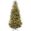 Sale 7.5 ft. Pre-Lit Natural Fraser Fir Slim Tree with Clear Lights Slim|Pre-Lit