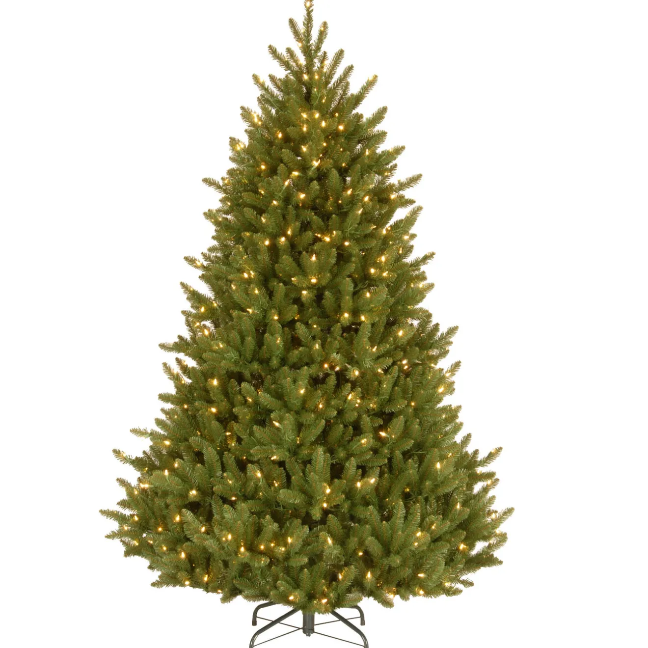 Online 7.5 ft. Pre-Lit Natural Fraser Medium Fir Tree with Clear Lights Full|7 To 7.5 Feet