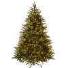 Sale 9 ft. Pre-Lit Nordic Spruce Medium Tree with Clear Lights Full|Pre-Lit