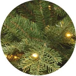 Online 7.5 ft. Pre-Lit Nordic Spruce Medium Tree with Clear Lights Medium|Pre-Lit