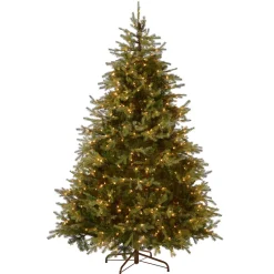 Online 7.5 ft. Pre-Lit Nordic Spruce Medium Tree with Clear Lights Medium|Pre-Lit