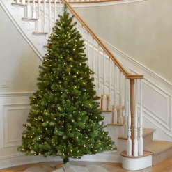 Sale 7.5 ft. Pre-Lit North Valley Spruce Tree with PowerConnect Light Parade LED Lights Full|Pre-Lit