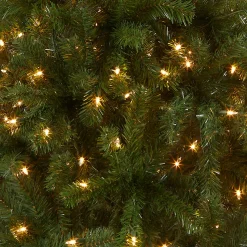 New 5 ft. Pre-Lit North Valley Spruce Tree with Clear Lights Full|Pre-Lit
