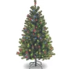 Online 4.5 ft. Pre-Lit North Valley Spruce Tree with Multicolor Lights Full|Pre-Lit