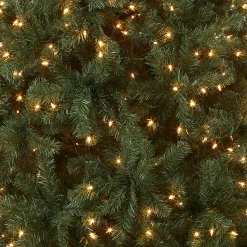 New 6.5 ft. Pre-Lit North Valley Spruce Blue Tree with Clear Lights Full|Pre-Lit