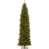 Best 9 ft. Pre-Lit North Valley Spruce Pencil Slim Tree with Clear Lights Pencil Slim|9 To 9.5 Feet