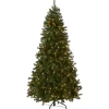 Best 7.5 ft. Pre-Lit North Valley Spruce Tree with PowerConnect Dual Color LED Lights Full|Pre-Lit