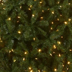 Best 7.5 ft. Pre-Lit North Valley Spruce Tree with PowerConnect Dual Color LED Lights Full|Pre-Lit