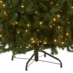 Best 7.5 ft. Pre-Lit North Valley Spruce Tree with PowerConnect Dual Color LED Lights Full|Pre-Lit