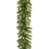 Best 9 ft. Pre-Lit Norwood Fir Garland with Twinkly LED Lights Pre-Lit Christmas Garlands|7-10 Feet Christmas Garlands
