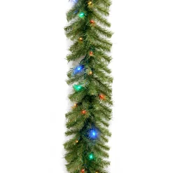 9 ft. Pre-Lit Norwood Fir Garland with Dual Color LED Lights Pre-Lit Christmas Garlands|7-10 Feet Christmas Garlands