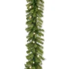 Sale 9 ft. Pre-Lit Norwood Fir Garland with Warm White LED Lights Pre-Lit Christmas Garlands|7-10 Feet Christmas Garlands