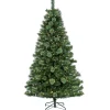 Outlet 7.5 ft. Pre-Lit Ontaria Pine Tree with LED Lights Pre-Lit|Full