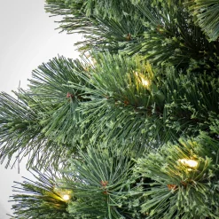 Discount 7.5 ft. Pre-Lit Pilchuck Pine Tree with LED Lights Pre-Lit|Slim