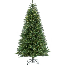 New 7.5 ft. Pre-Lit Spada Pine Tree with LED Lights Pre-Lit|Full