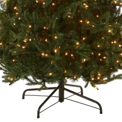 Discount 9 ft. Pre-Lit Tiffany Fir Slim Tree with Clear Lights - PE Branch Tips Slim|Pre-Lit