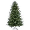 Online 7.5 ft. Pre-Lit Wenatchee Fir Tree with LED Lights Full|Pre-Lit