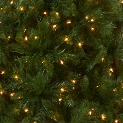 Sale 6.5 ft. Pre-Lit Winchester Pine Tree with Clear Lights Full|Pre-Lit